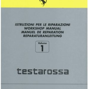1992-1994 Ferrari 512tr Testarossa Service Repair Manual
