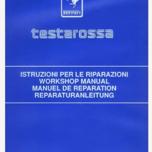1984-1991 Ferrari Testarossa Service Repair Manual