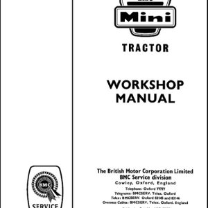 Nuffield Bmc Mini Tractor Service Repair Manual