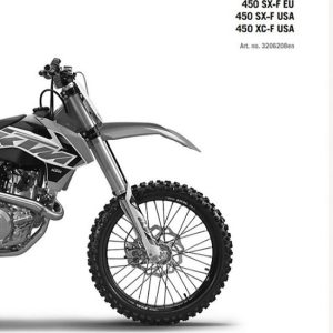 2015 Ktm 450 Sx-f, 450 Xc-f Repair Manual