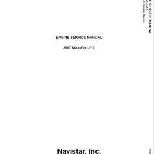 Navistar Maxxforce 7 Engine Service Manual