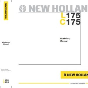 New Holland L175, C175 Loader Service Manual