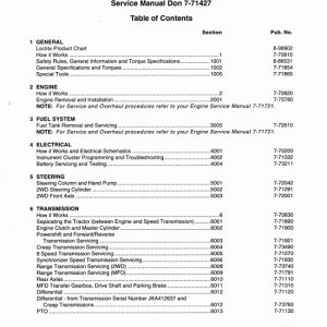 Case IH CX50, CX60, CX70, CX80, CX90, CX100 Tractors Service Repair Manual