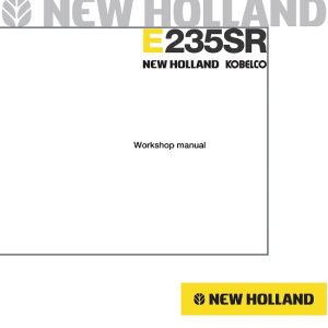 New Holland E235SR Excavator Service Manual