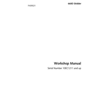 Timberjack 660D Skidder Service Repair Manual