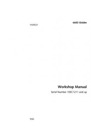 Timberjack 660D Skidder Service Repair Manual