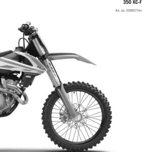 2017 KTM 350 SX-F XC-F Service Repair Manual