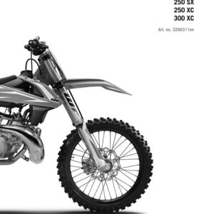 2018 KTM 250-300 SX XC Service Repair Manual