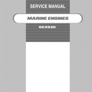 Yanmar Marine Engine 6CX530 Service Manual