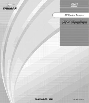 Yanmar Marine Engine 6SY-STP2, 6SY655, 8SY-STP Service Manual