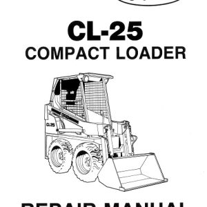 Ford CL25 Compact Skid Steer Loader Service Manual