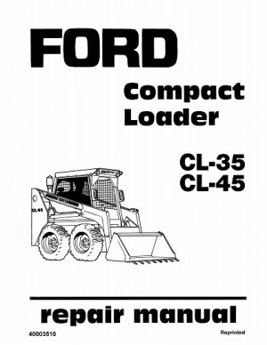 Ford CL35 ,CL45 Compact Loader Service Manual
