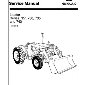 Ford 727, 730, 735 and 740 Loader Service Manual
