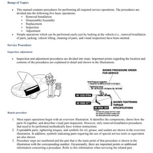2003-2008 Mazda Rx-8 Service Manual