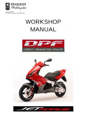 Peugeot Jetforce 50cc 125cc Workshop Manual