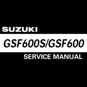 2000-2002 Suzuki Gsf600, Gsf600s Service Manual