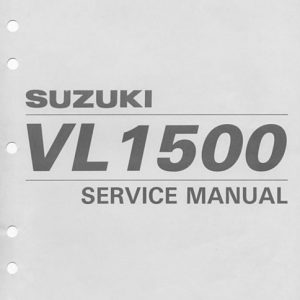 1998-2000 Suzuki Vl1500 Intruder Service Manual