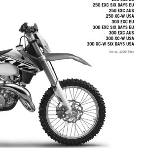 2014 Ktm 250 Exc-f, 250 Exc-f Six Days, 250 Xcf-w Service Manual