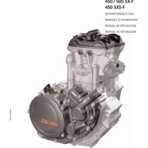 2007 Ktm 450 505 Sx-f, 450 Sxs-f Engine Service Manual