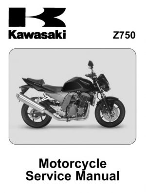 2003 Kawasaki Z750 Service Repair Manual