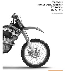2012 KTM 350 SXF XCF Service Manual