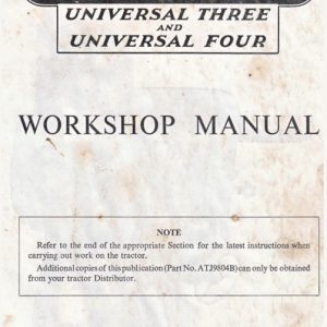Nuffield 4M 4PM 4DM 3DL 342 460 Tractor Service Manual