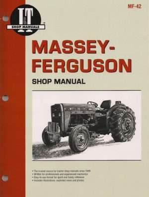 Massey Ferguson Mf230, Mf235, Mf240, Mf245, Mf250 Tractor Shop Manual