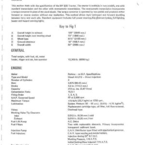 Massey Ferguson Mf50b Series Tractor Service Manual