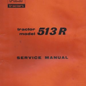 Fiat Tractor 513 R Service Repair Manual