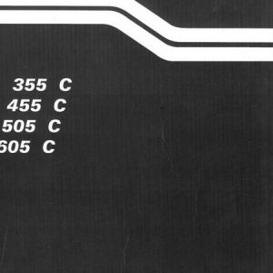 Fiat Tractor 355,455,505,605 C Workshop Manual