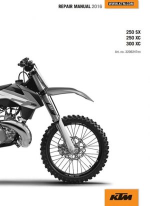 2016 Ktm 250 Sx 250 Xc 300 Xc Service Manual