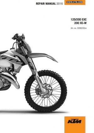 2016 Ktm 125 Exc 200 Exc 200 Xc-w Service Manual