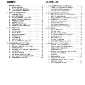 Honda GXV270, GXV340 Engine Service Manual