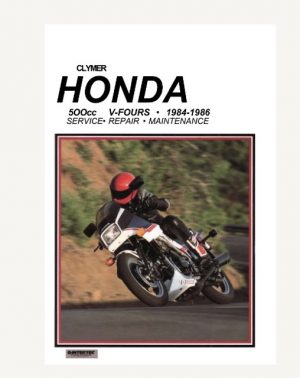 1984 -1985 Honda Vf 500 C 500 F Service Manual