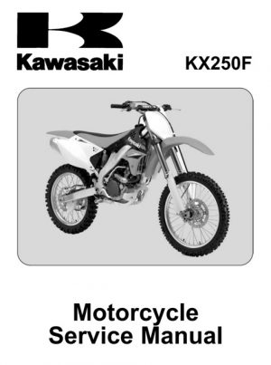 2006 Kawasaki Kx250f Service Manual