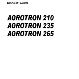 Deutz Fahr Agrotron 210 , 235 , 265 Service Manual