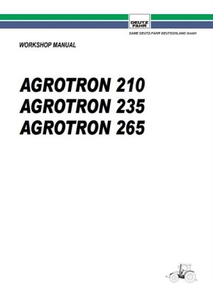Deutz Fahr Agrotron 210 , 235 , 265 Service Manual