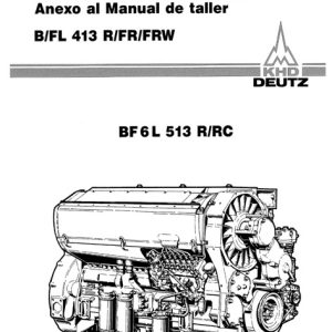 Deutz BF6L513R Workshop Service Manual