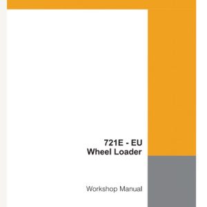 Case 721E Wheel Loader Service Repair Manual