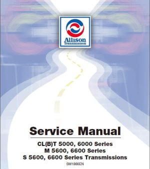Allison Transmission 5000, 6000 Series Service Manual