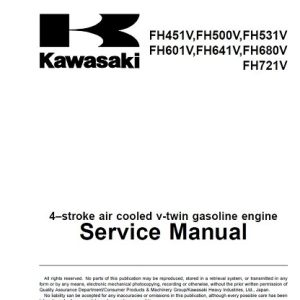 Kawasaki FH680V Engine Service Repair Manual