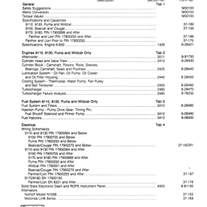 Case IH 9100 Series Tractors Service Manual