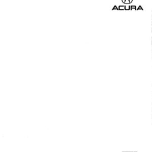 Acura TL 2004-2008 Service Repair Manual