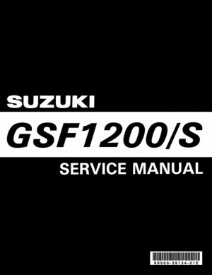 1996-1999 Suzuki GSF1200 GSF1200S Service Manual