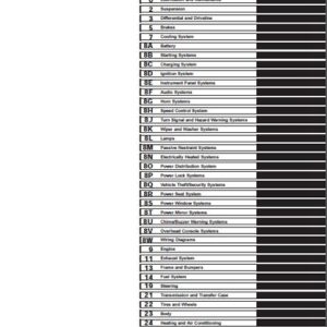 2000 Dodge Durango Service Repair Manual