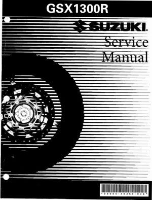 2008 Suzuki GSX1300R Hayabusa Service Manual