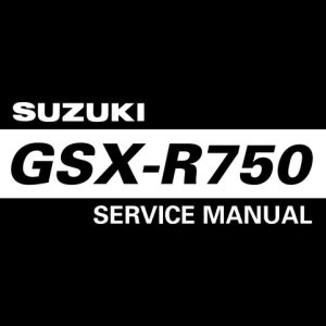 2004-2005 Suzuki GSX-R750 Service Manual