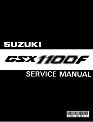 1989-1994 Suzuki GSX1100F Service Manual