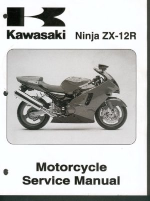 2000 Kawasaki ZX1200A1 Ninja ZX-12R Service Manual