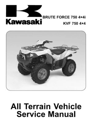 2005-2007 Kawasaki BRUTE FORCE 750 4x4i, KVF 750 4x4 Service Manual